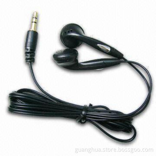 Wired Earphones with 3.5mm Stereo Plug, Suitable for iPod and MP3 Player